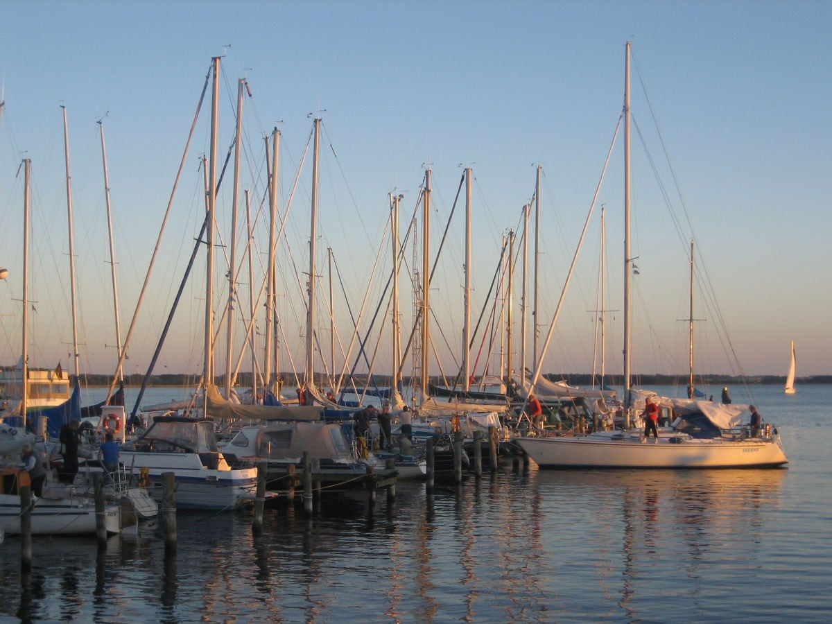 am Hafen in Rerik