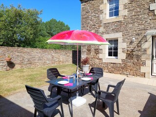 Ferienhaus Locquénolé Außenaufnahme 2