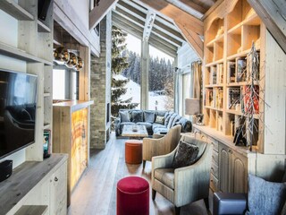 Appartement Les Gets Buitenaudio-opname 6