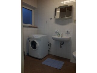 Duche/WC mit Waschmaschine