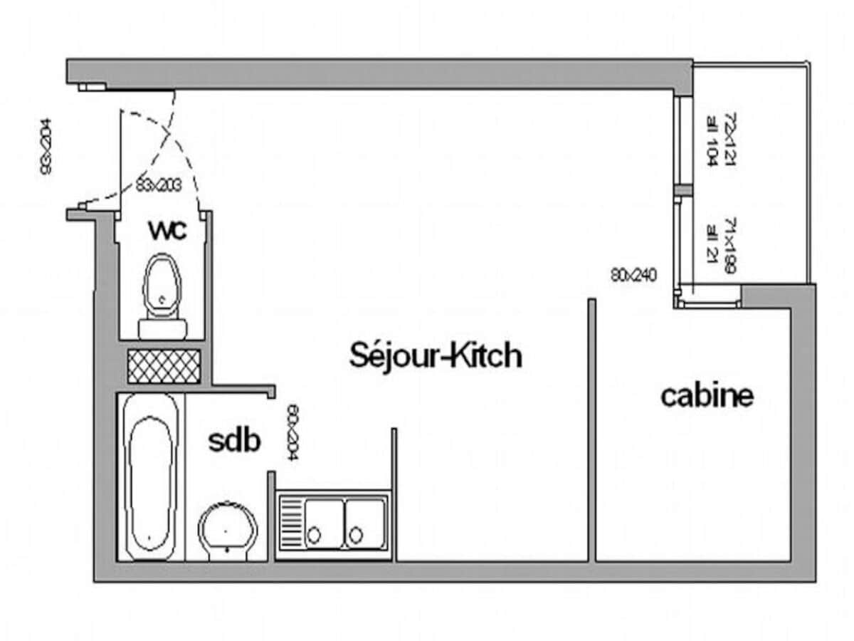 Apartamento Chamrousse  1