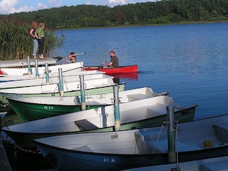 Boot Nr. 15 am hauseigenen Liegeplatz