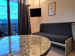 Appartement Arâches-la-Frasse Buitenaudio-opname 11