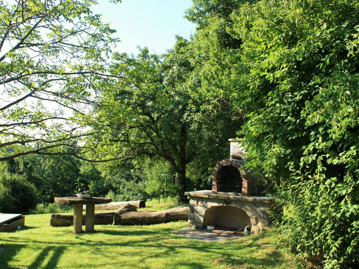 Grillplatz im Garten