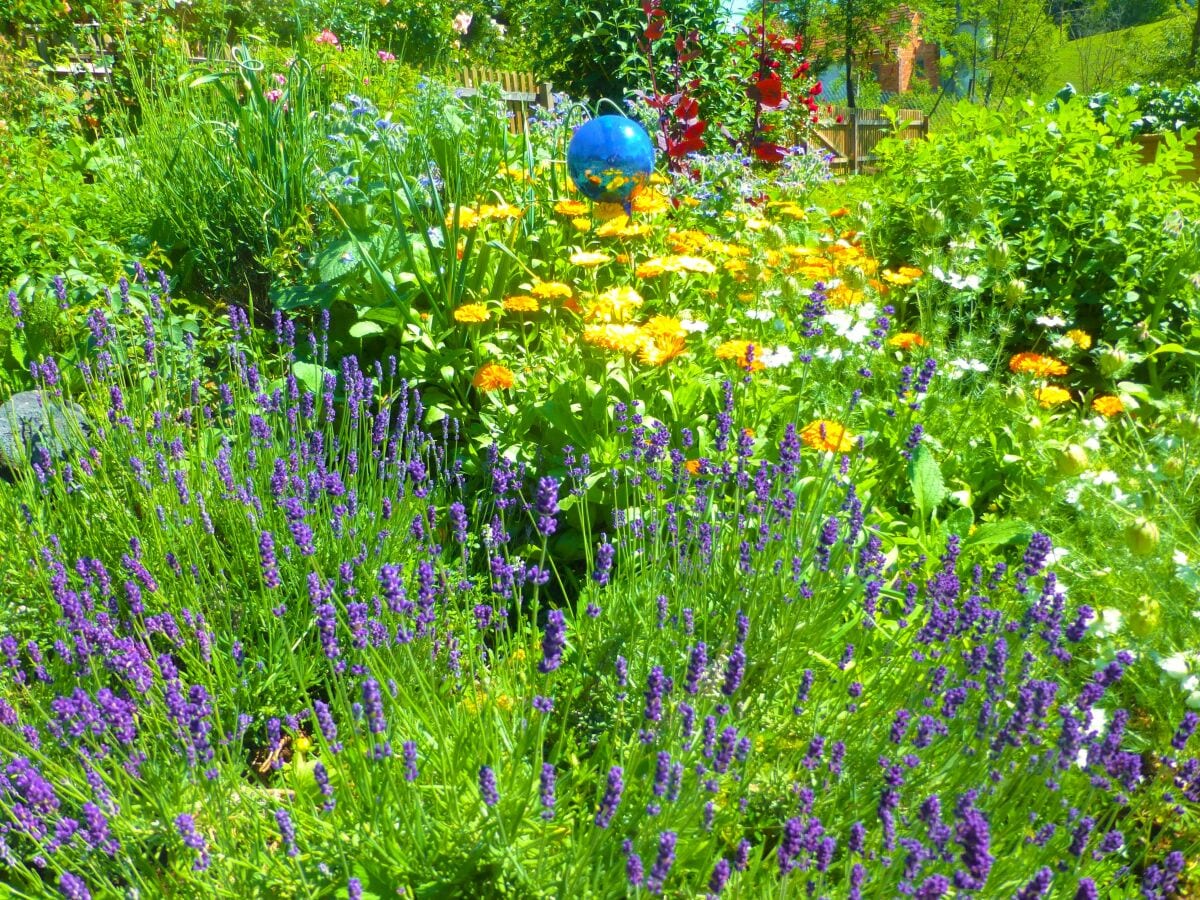 Gartenimpressionen Altes Gehöft am Lormanberg