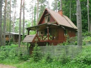 Ferienpark Umzäuntes Ferienhaus mitten in der Natur, direkt am See, Rentyny - Gietrzwa&#322;d - image1