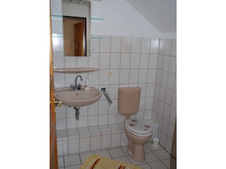 kleines Badezimmer oben