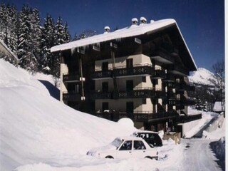 Appartement Châtel Buitenaudio-opname 18