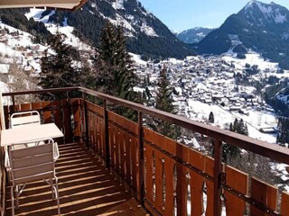 Appartement Châtel Buitenaudio-opname 22