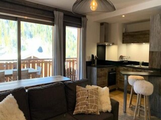 Appartement Châtel Buitenaudio-opname 18
