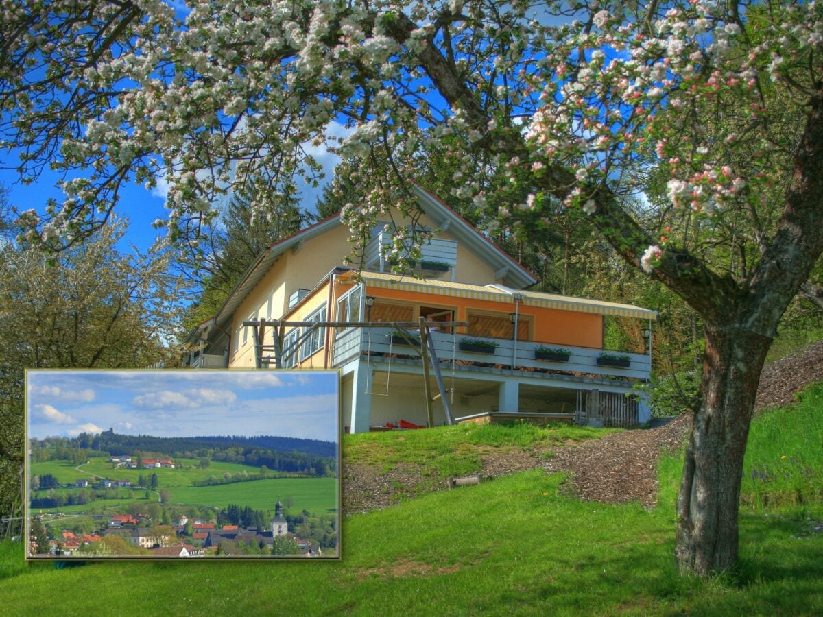 Ferienhaus Regen Außenaufnahme 2