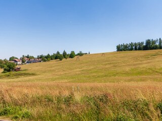Skiwiese direkt vor der Tür
