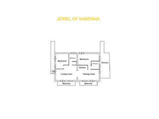 Apartment Perledo Grundriss 45