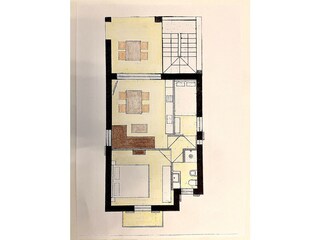 Appartamento per vacanze Budoni Pianta del piano 21