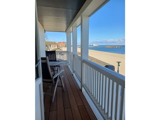 Blick auf den Strand