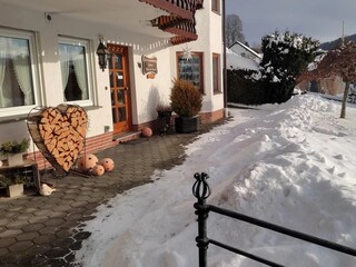Entrance to the house of Dorothee Winterberg