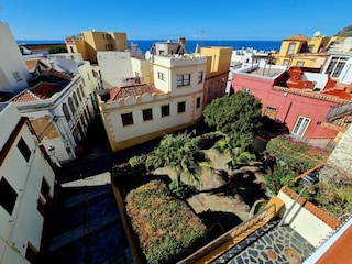 Aussicht vom Balkon aus (1. Etage)