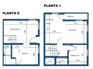 Grundriss EG und 1. Etage