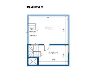 Vakantiehuis Tazacorte Grondplan 42