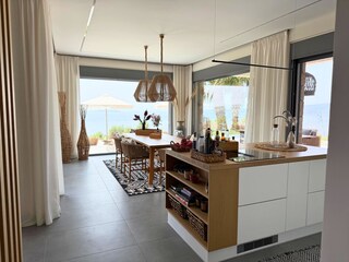 Villa Elias Methoni - Die Wohnküche