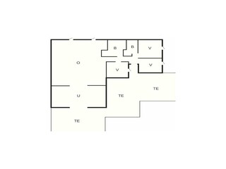 Casa de vacaciones Slettestrand Plano de planta 25