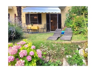 Aussenansicht mit Garten
