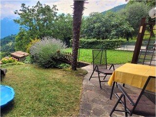 Sitzbereich mit Ausblick