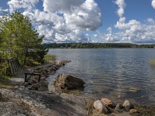 Swimming spot in front of the house
