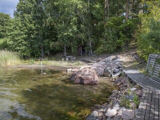 Swimming spot in front of the house