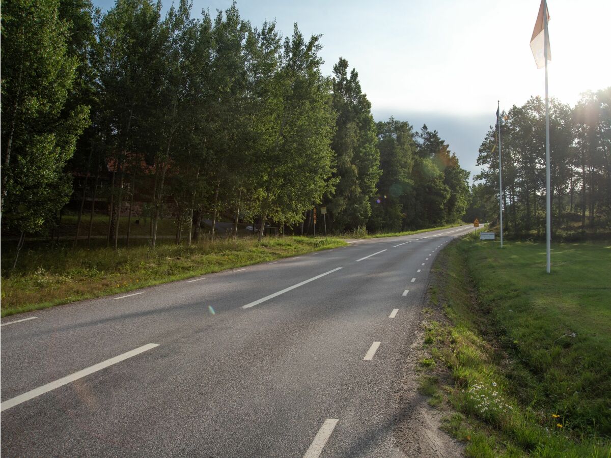 Straße vor dem Haus