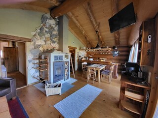 Wohnzimmer / Kamin / 55"Smart TV / High Speed Internet