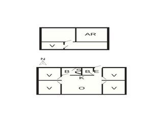 Casa de vacaciones Løkken Plano de planta 40