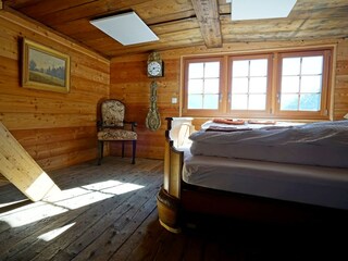 Antiquitäten: Uhr 1860, Ölbild 1880