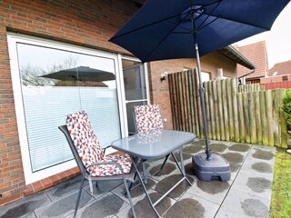 Apartamento de vacaciones Norddeich Grabación al aire libre 4