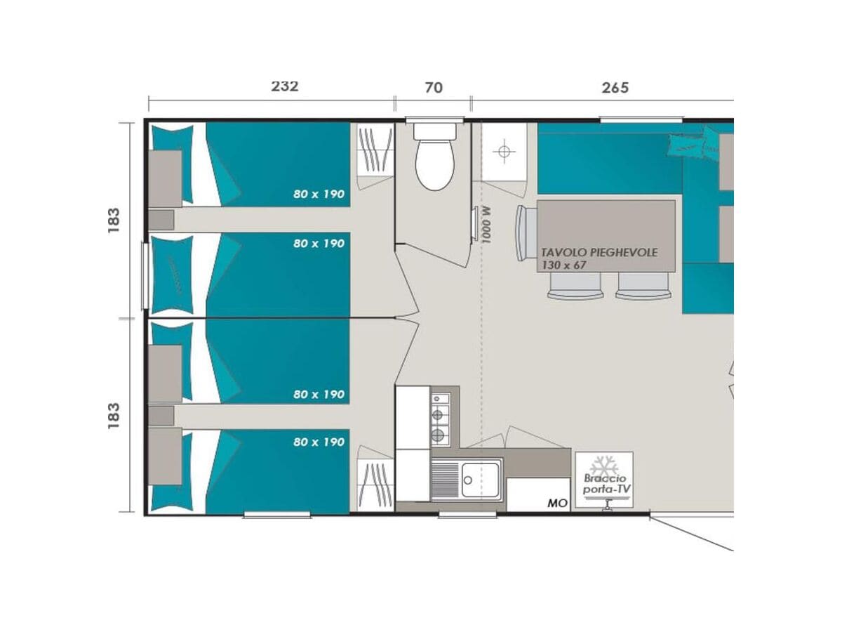 Ferienhaus Lazise Grundriss 43