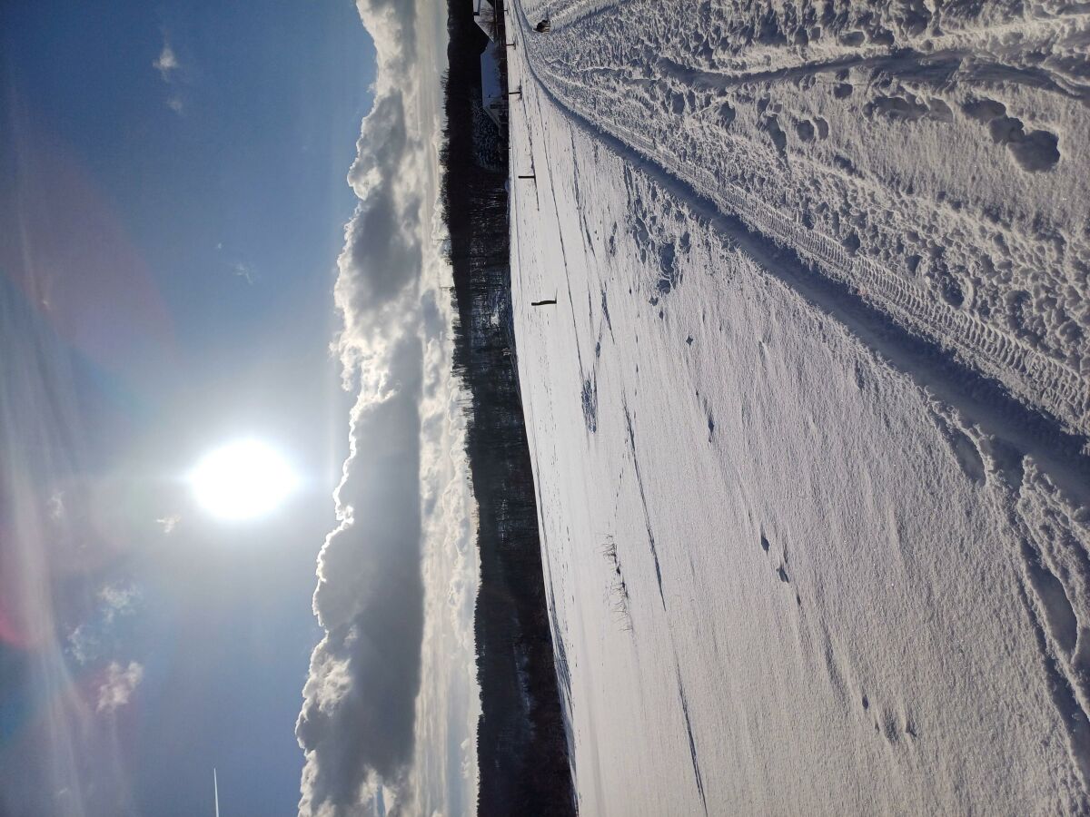 Schnee im Westerwald