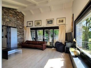 Schlafzimmer mit Doppelschlafcouch