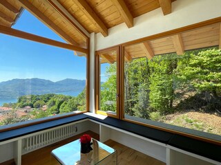 Sicht Wohnzimmer