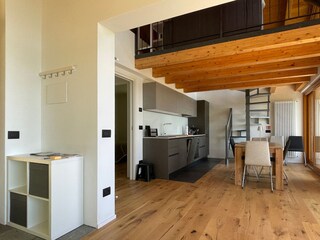 Wohnzimmer mit Kochecke