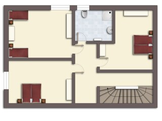 Grundriss Obergeschoss