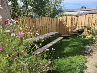 Grillplatz im Garten