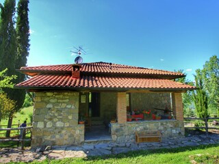 Casa de vacaciones Ortignano Raggiolo Grabación al aire libre 9