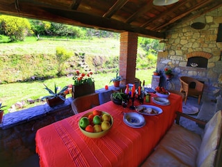 Casa de vacaciones Ortignano Raggiolo Grabación al aire libre 10