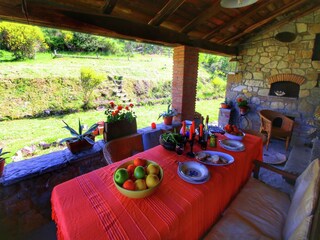 Casa de vacaciones Ortignano Raggiolo Grabación al aire libre 10