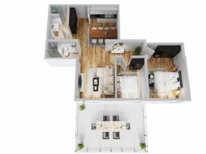 Ferienwohnung 701