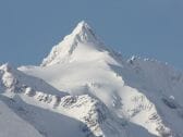 Blick auf den Großglockner vom Haus aus