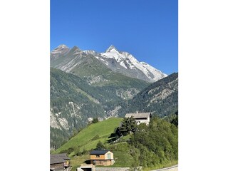 Blick vom Haus auf Großglockner!