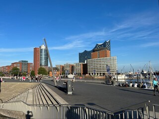 Blick auf Elbphilharmonie