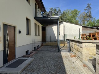 abschließbarer Fahrradstellplatz