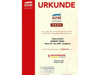 Appartamento per vacanze Jungholz Documento 30